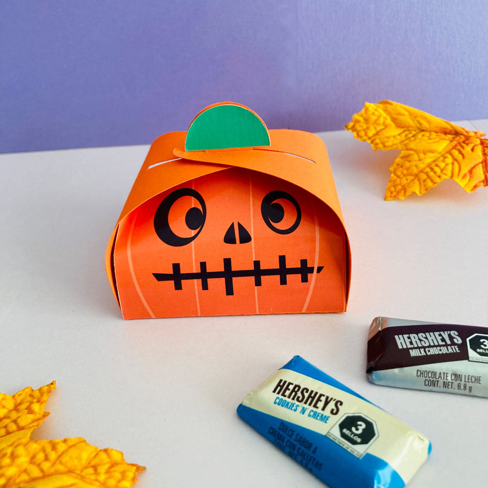 Cajas de halloween para imprimir monstruos