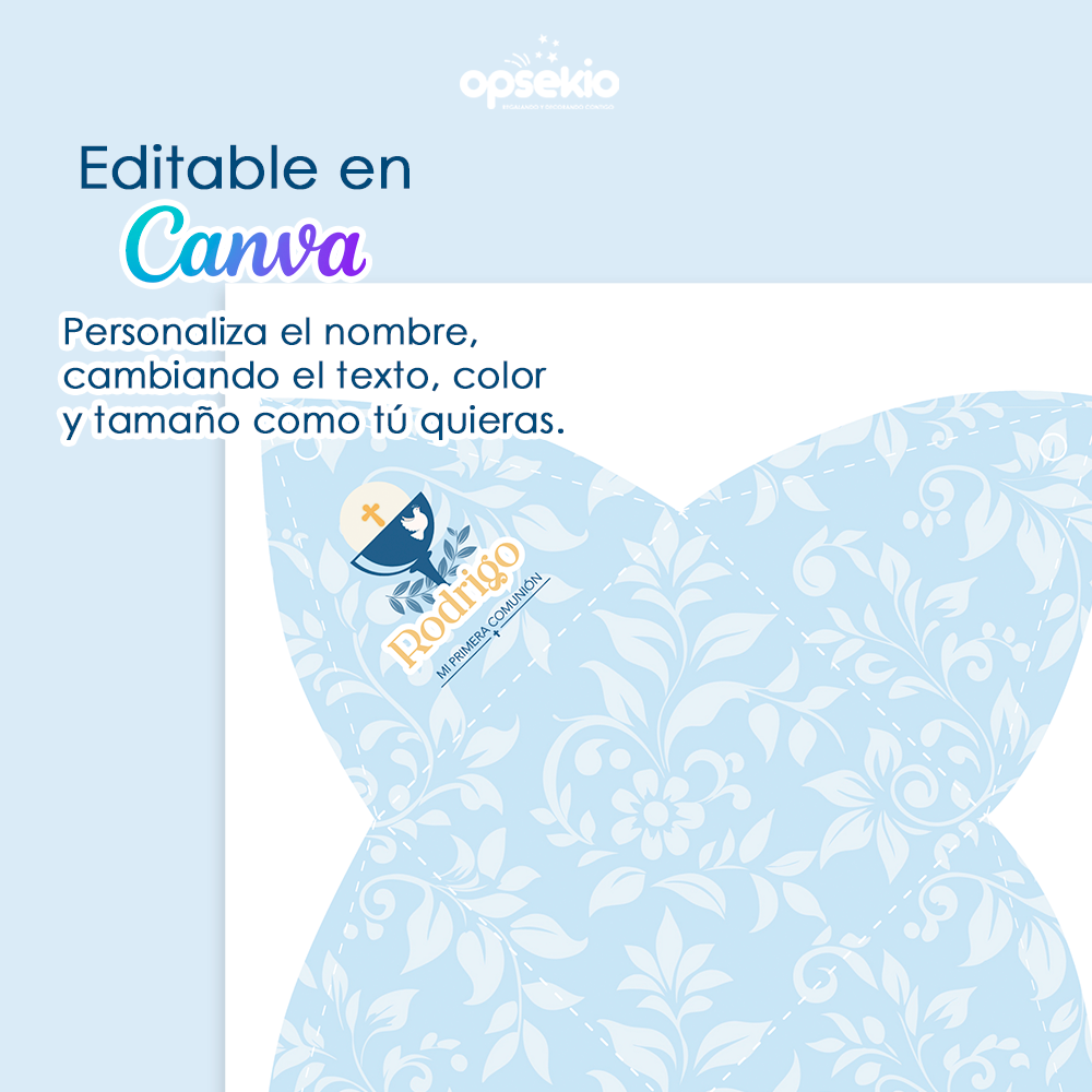 Cajitas de primera comunion para imprimir