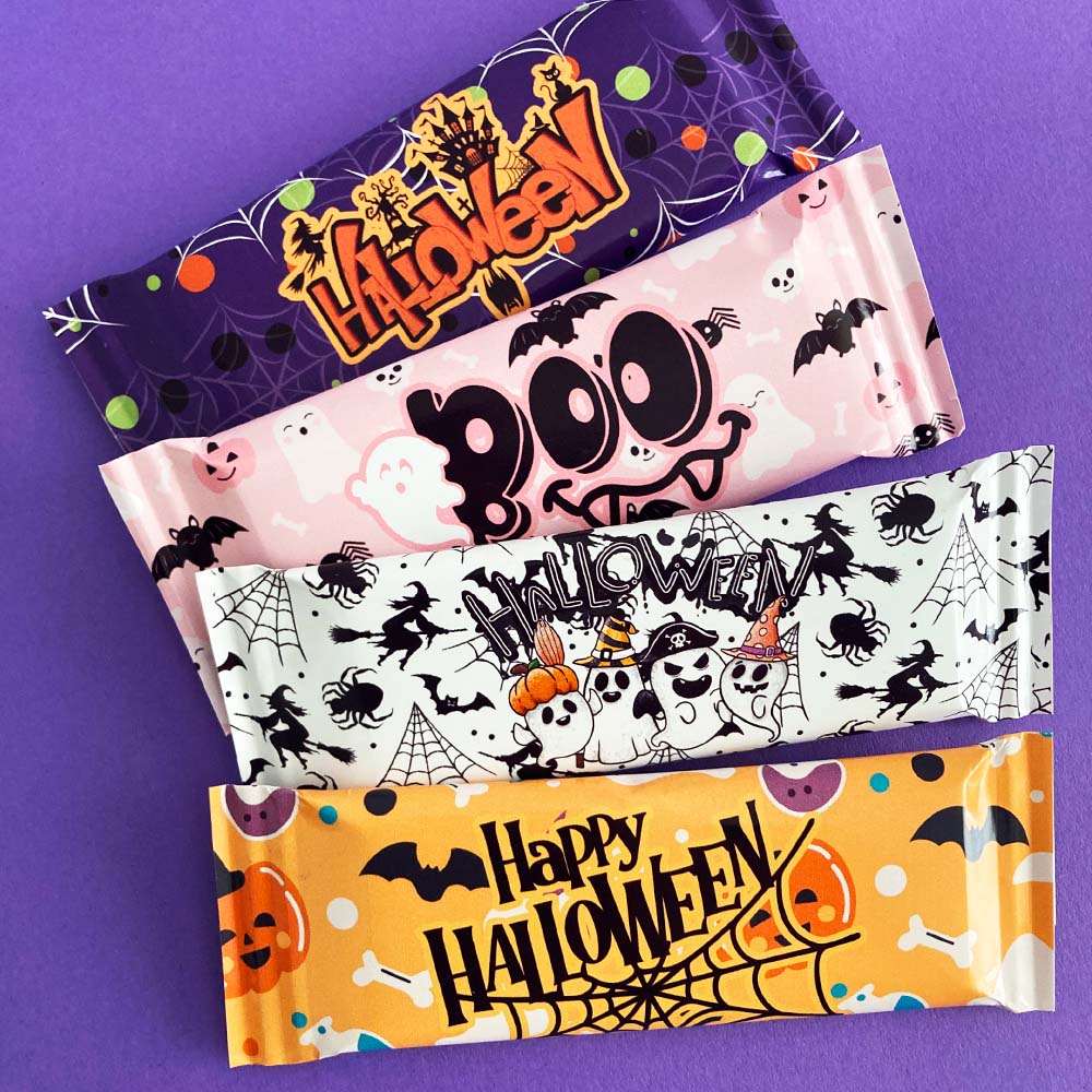 Halloween - Envolturas de chocolate para imprimir