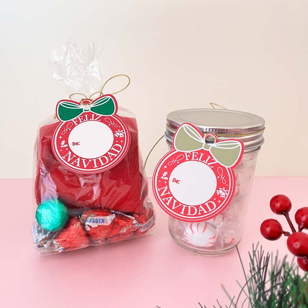 Etiquetas de navidad para imprimir