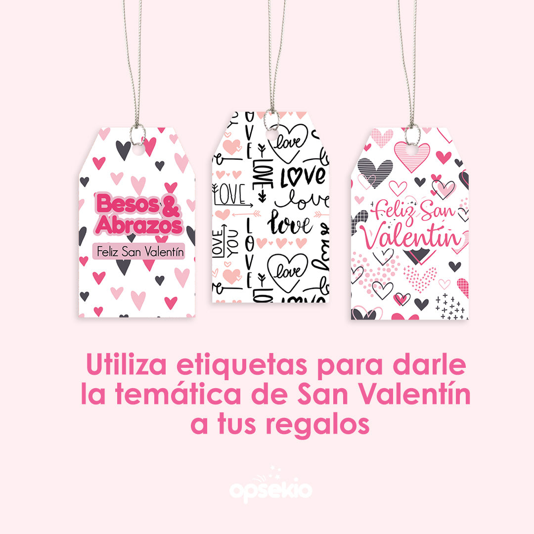 Etiquetas 14 de febrero para imprimir