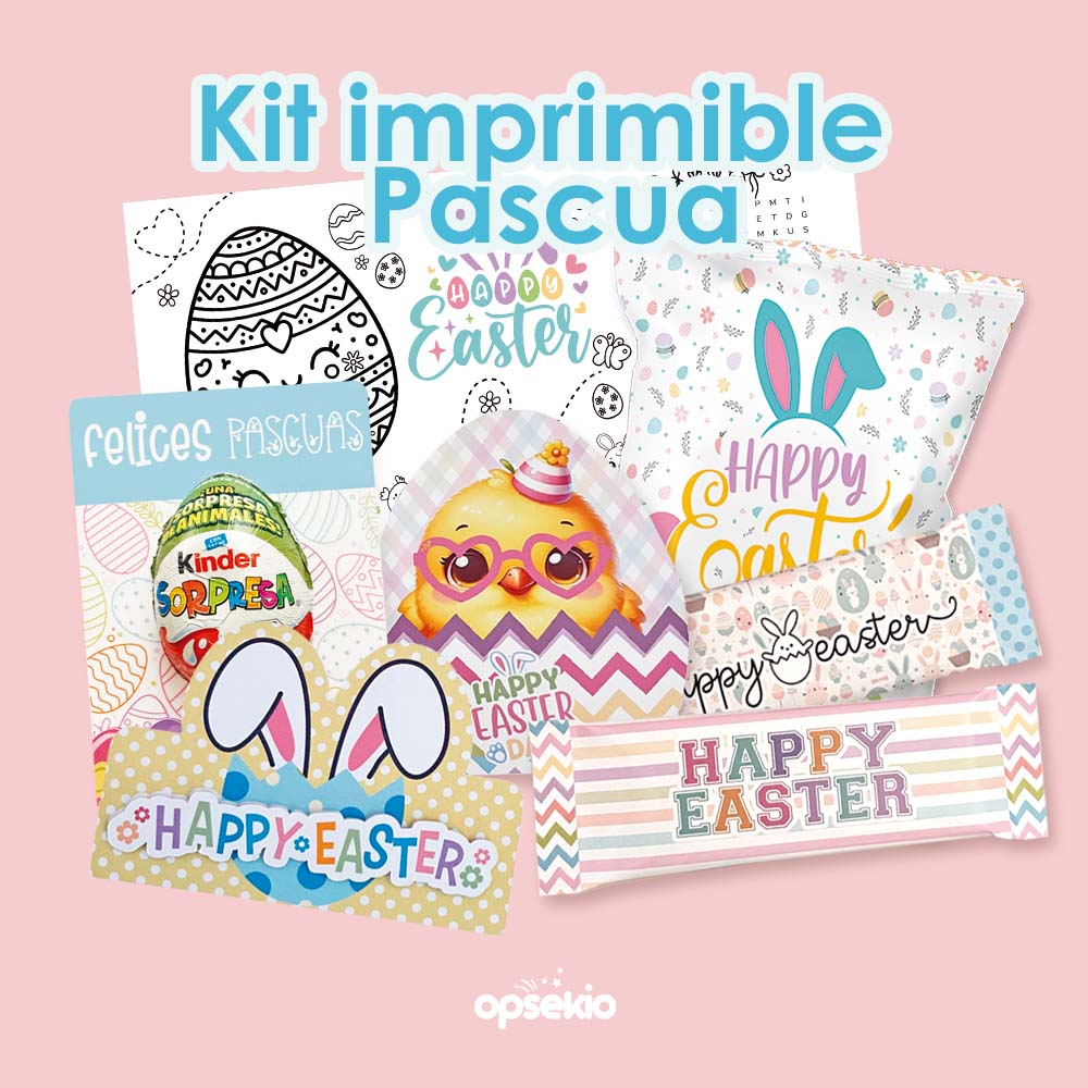 Kit imprimible pascuas