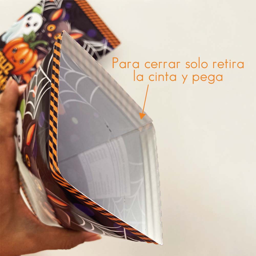 Dulcero para halloween tipo chip bags
