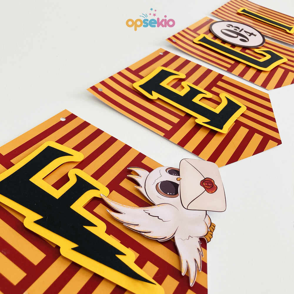 Fiesta tematica de harry potter kit completo (126 pzas)