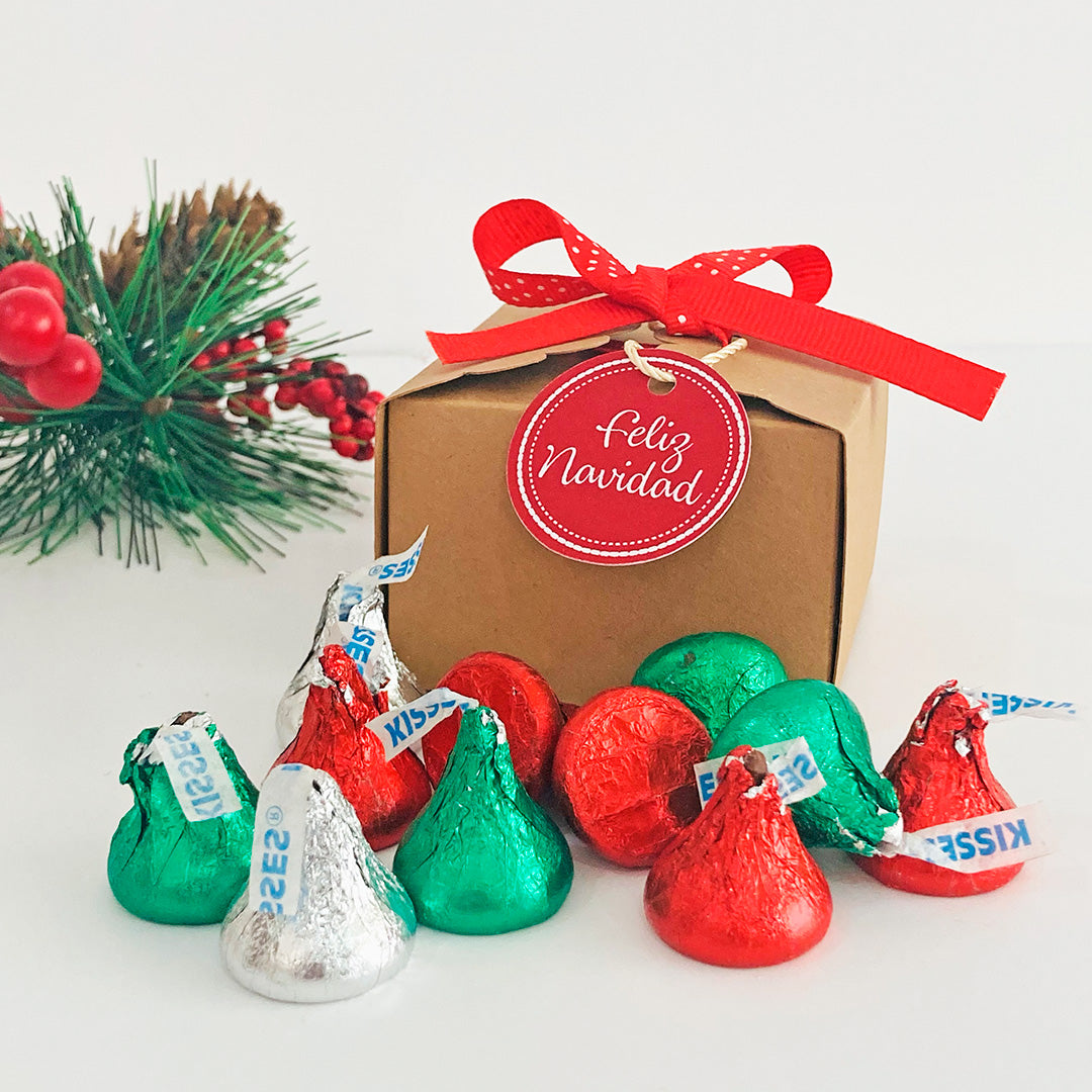 Cajita navideña chica