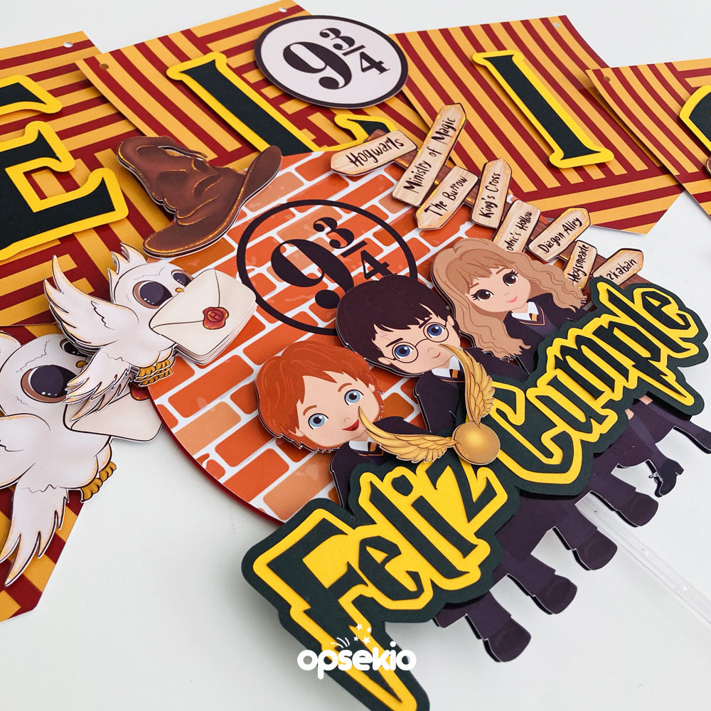 Kit imprimible Harry Potter