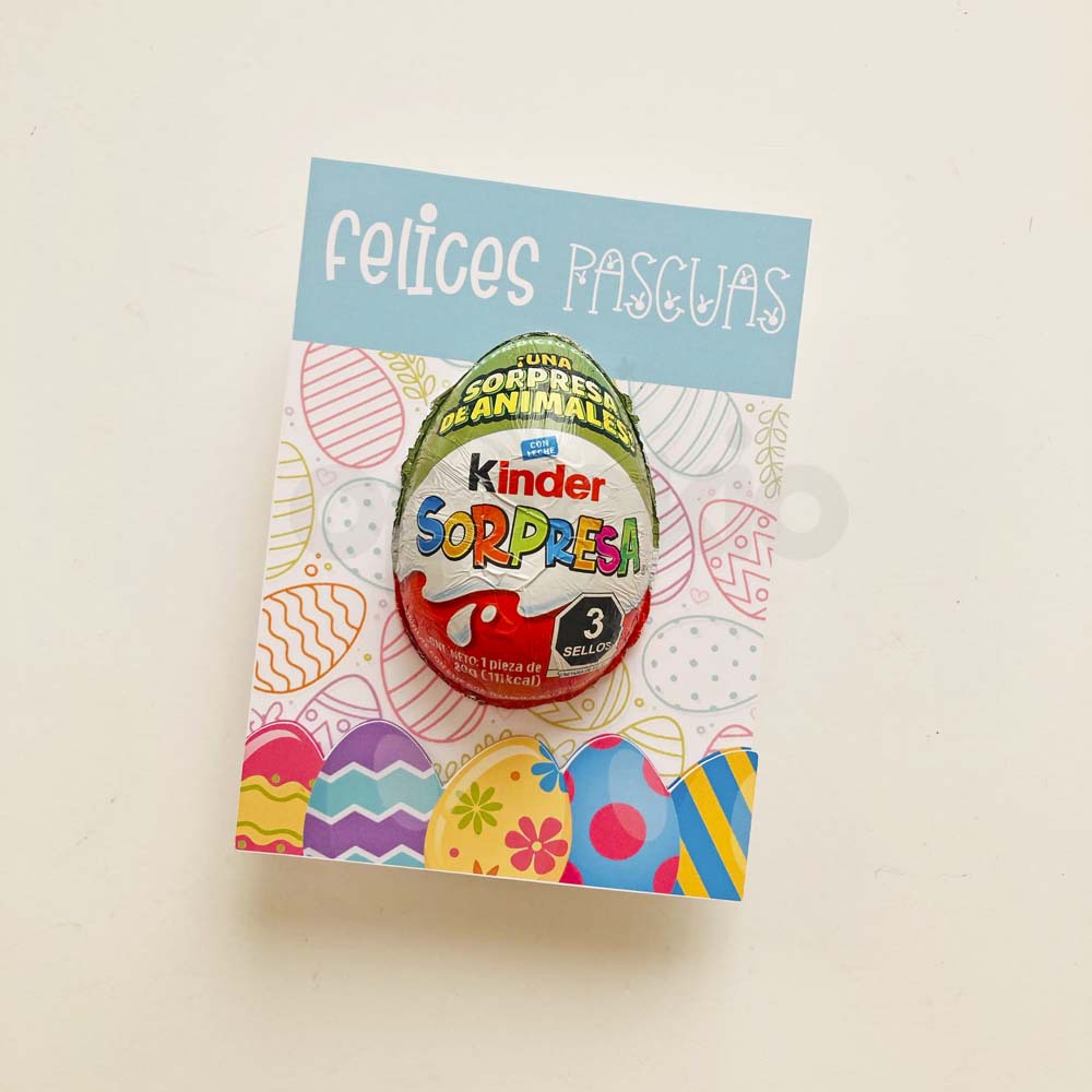 Huevos de chocolate para pascua