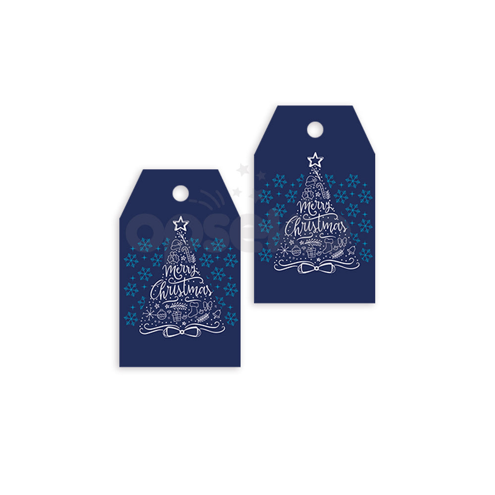 Etiquetas para regalos navideños 20 piezas