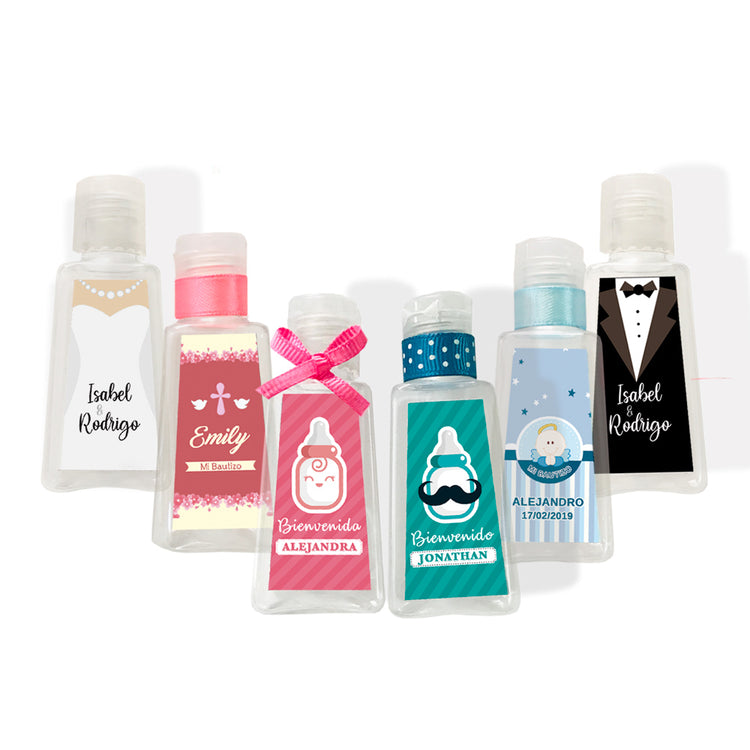Recuerdo gel antibacterial personalizado