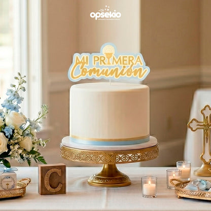 Decoración para Primera Comunión de Niño - Kit imprimible