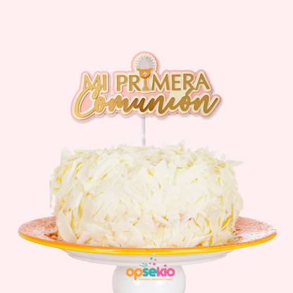 Cake topper primera comunión