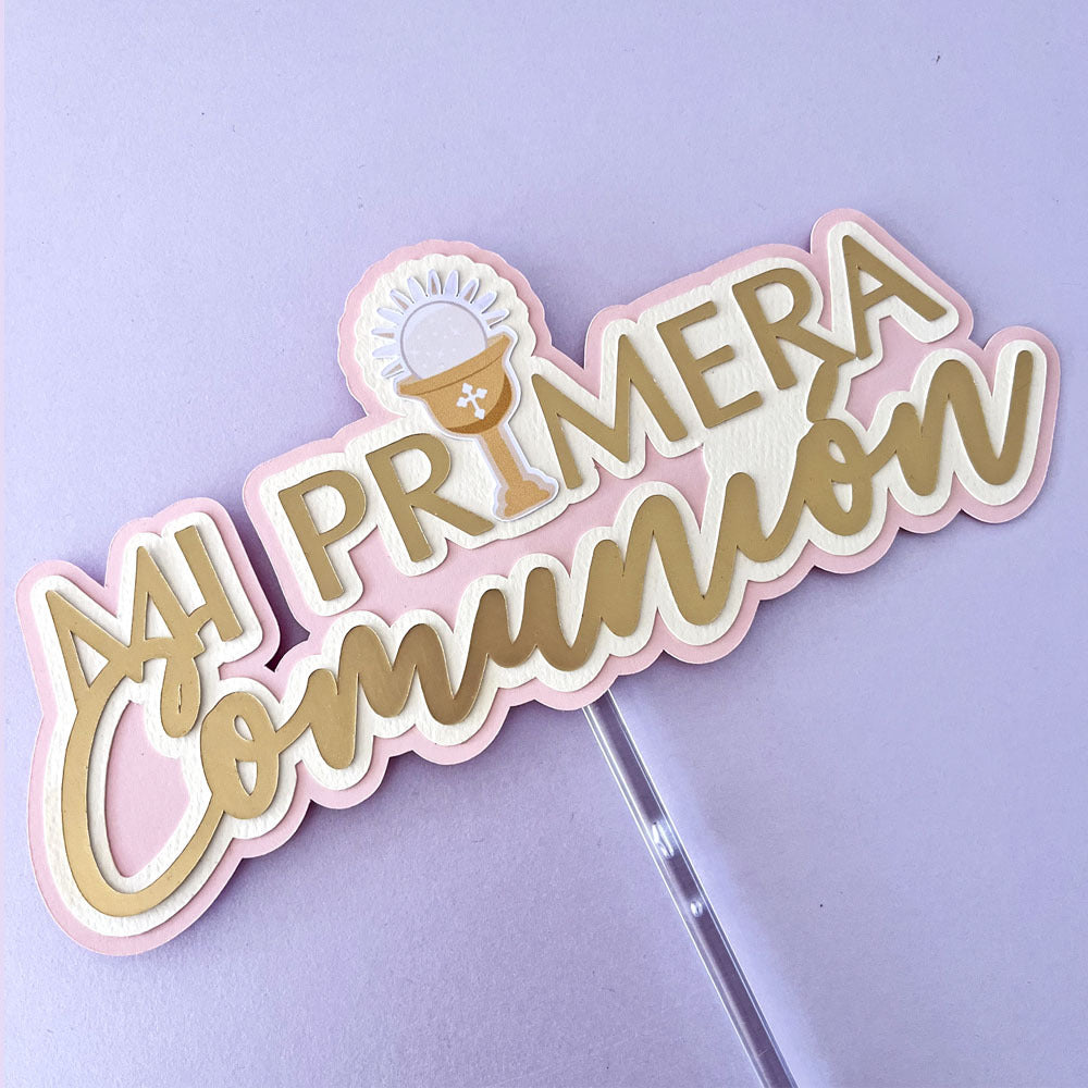 Decoración primera comunion sencillo