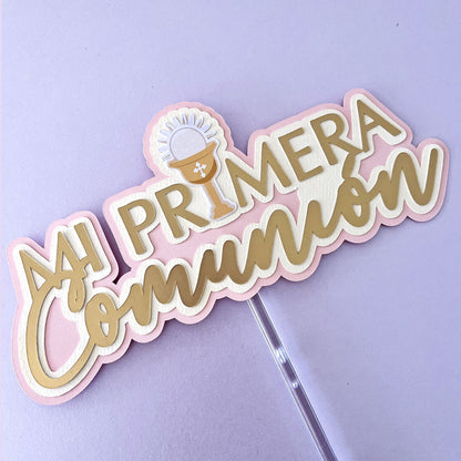 Decoración primera comunion sencillo
