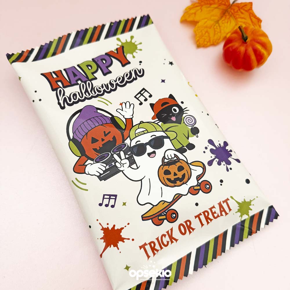 Chip Bag Spooky Fun Halloween — Bolsas Dulceros Imprimibles