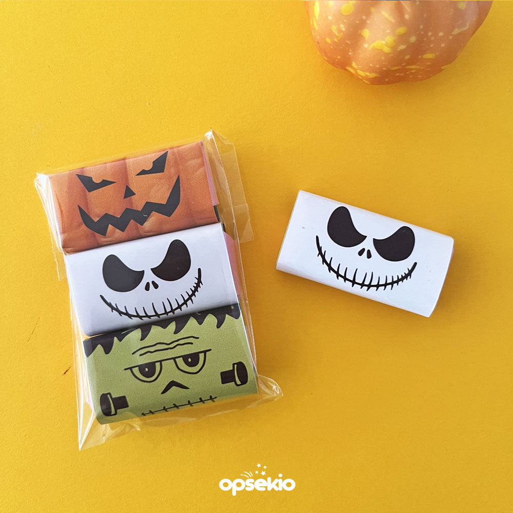 Dulces de Halloween 3 chocolates mini
