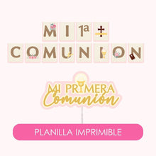 Kit primera comunion para imprimir