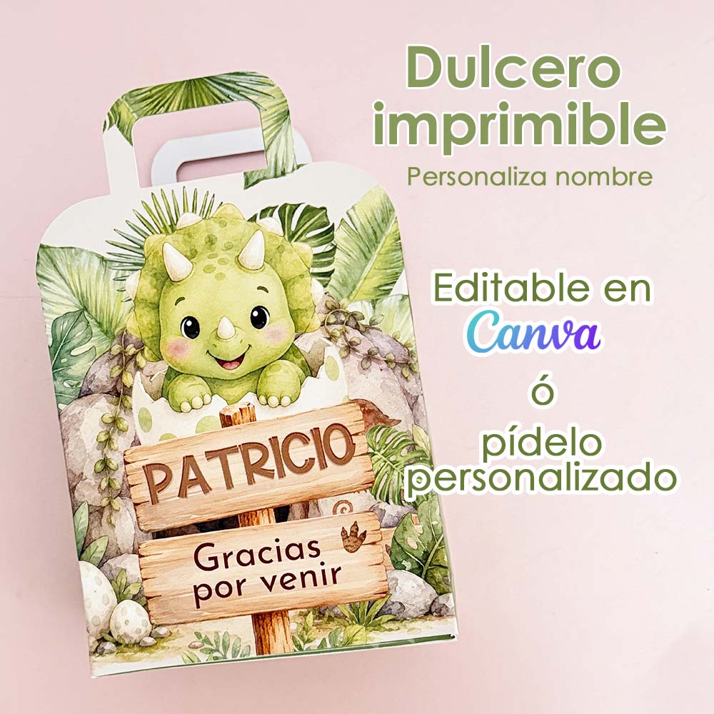 Dulcero dinosaurio bebe