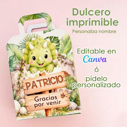 Dulcero dinosaurio bebe