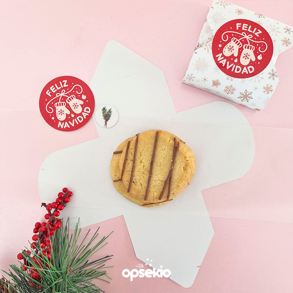 Envoltura navideña para Galletas