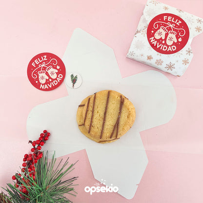 Envoltura navideña para Galletas