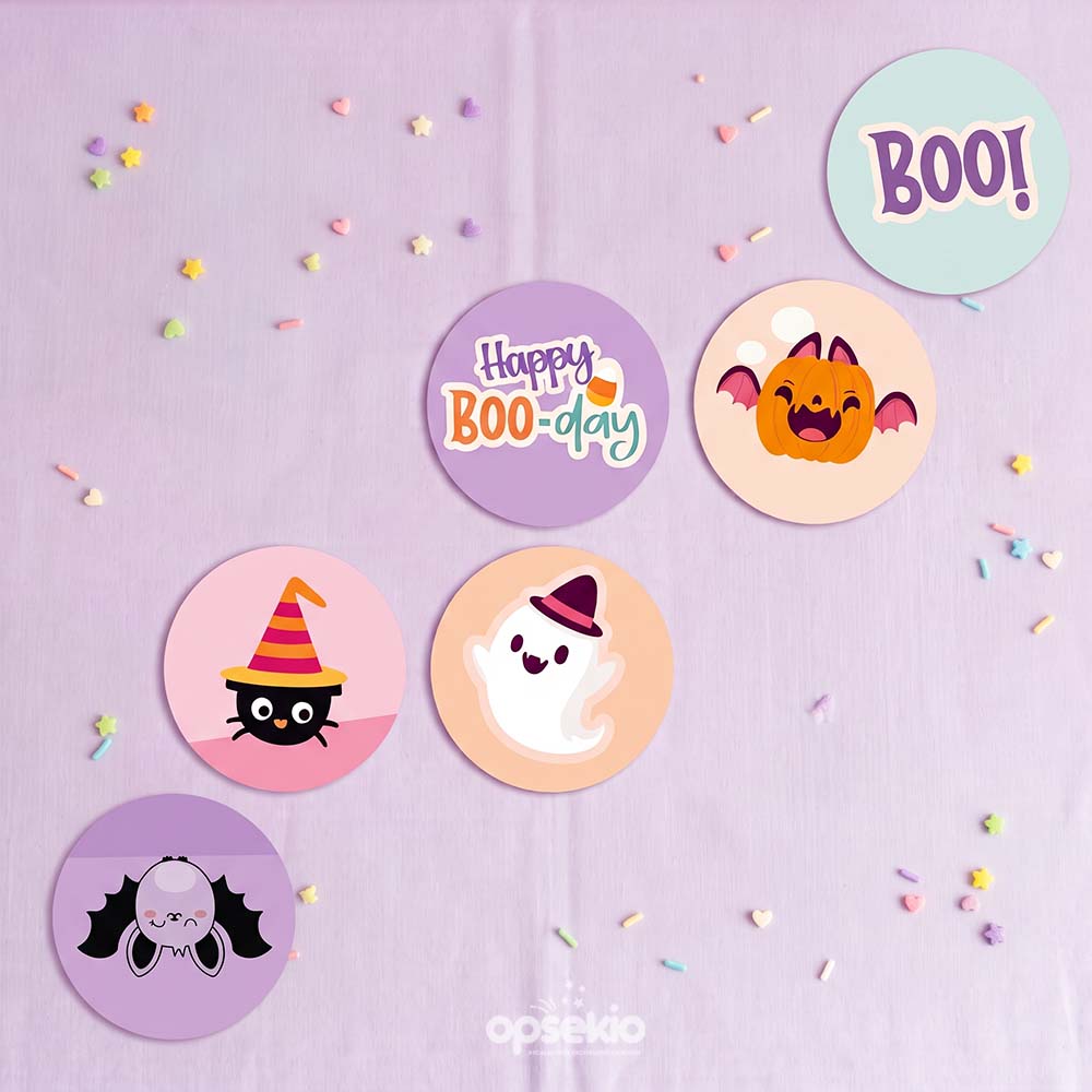 Mini Kit Halloween Happy BOO-day — Cumpleaños Infantil