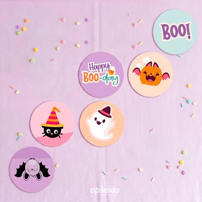 Mini Kit Halloween Happy BOO-day — Cumpleaños Infantil