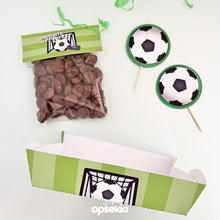 Kit imprimible para fiesta temática de fútbol
