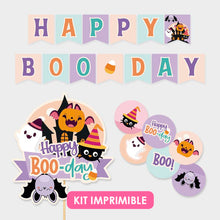 Mini Kit Halloween Happy BOO-day — Cumpleaños Infantil