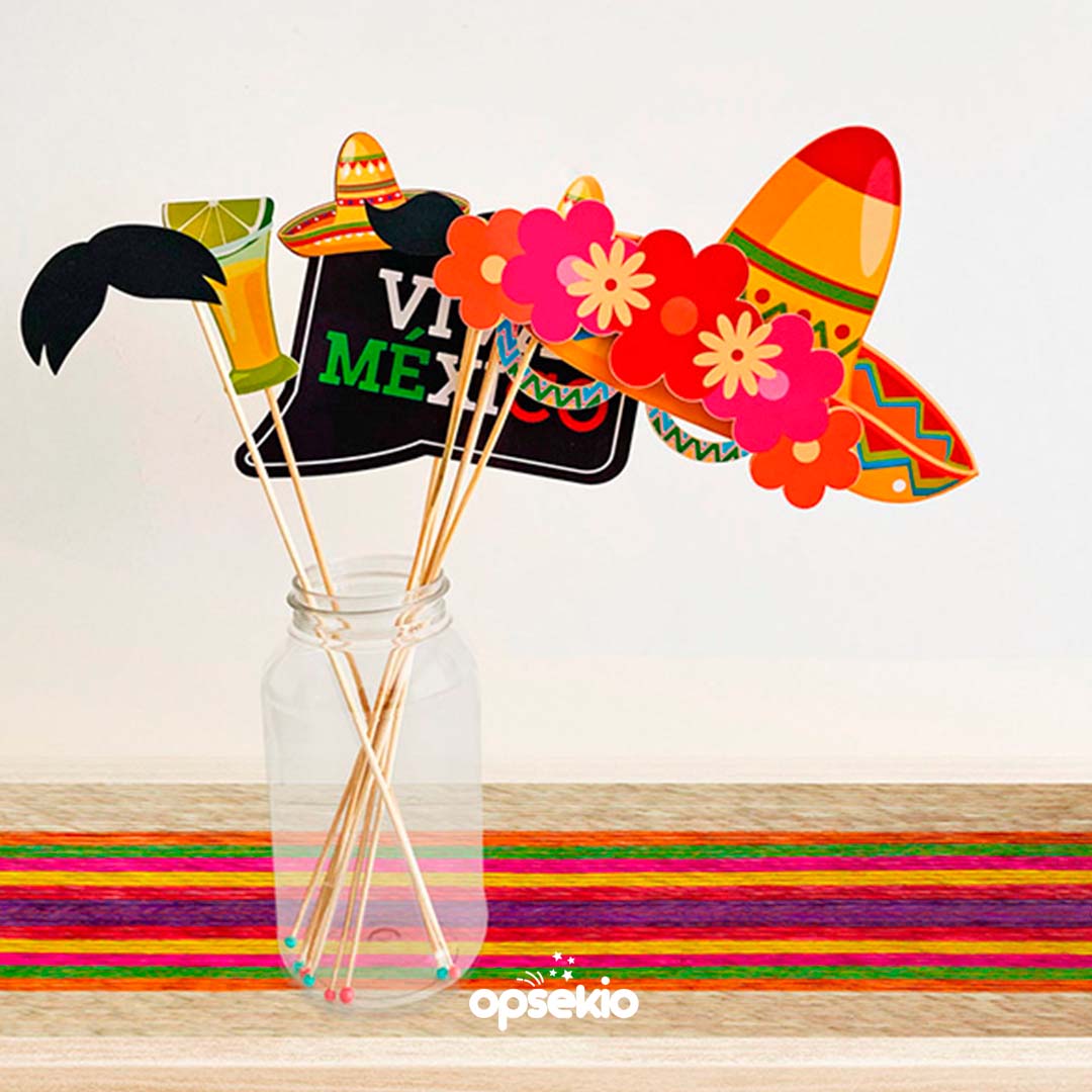 Props fiesta mexicana para imprimir