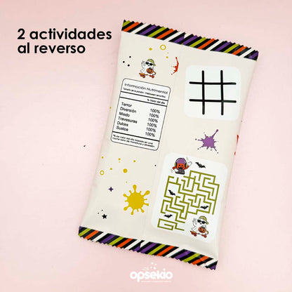 Kit Imprimible Halloween Spooky Fun — Envolturas y dulces PDF