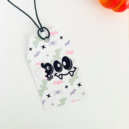 Etiquetas de Halloween colgantes