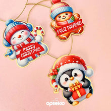 Etiquetas navideñas