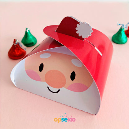 Cajitas navideñas para dulces