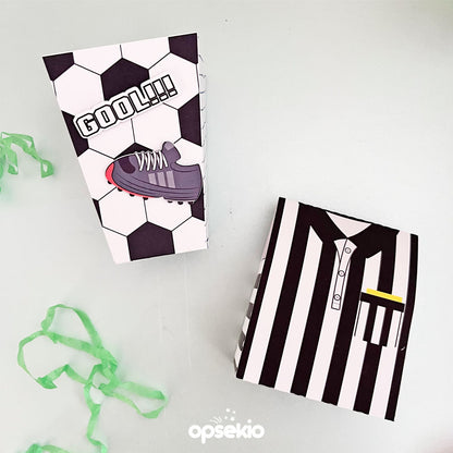 Kit Imprimible de Envolturas para Fiesta de Fútbol