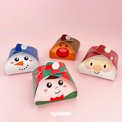 Cajitas navideñas para dulces