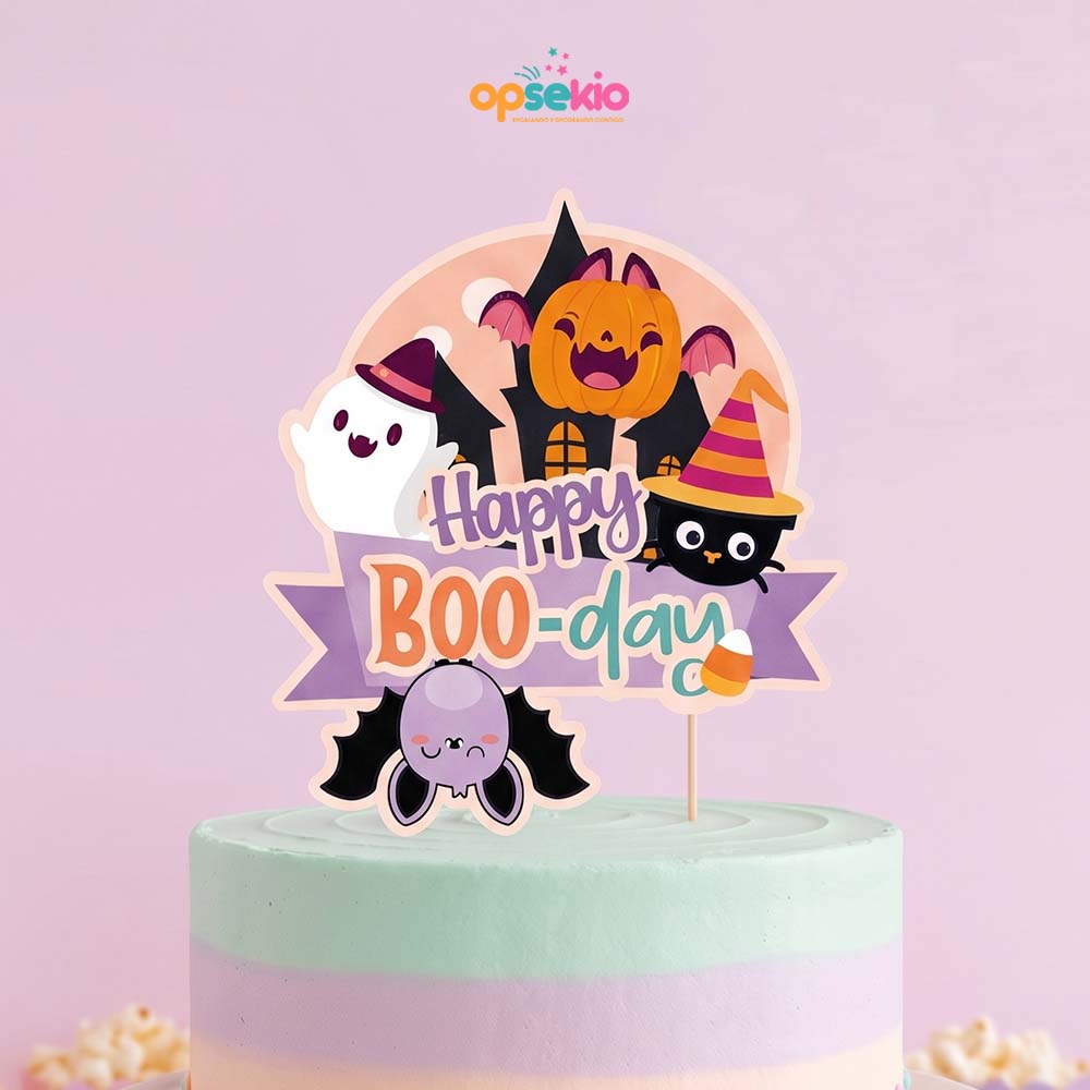 Mini Kit Halloween Happy BOO-day — Cumpleaños Infantil