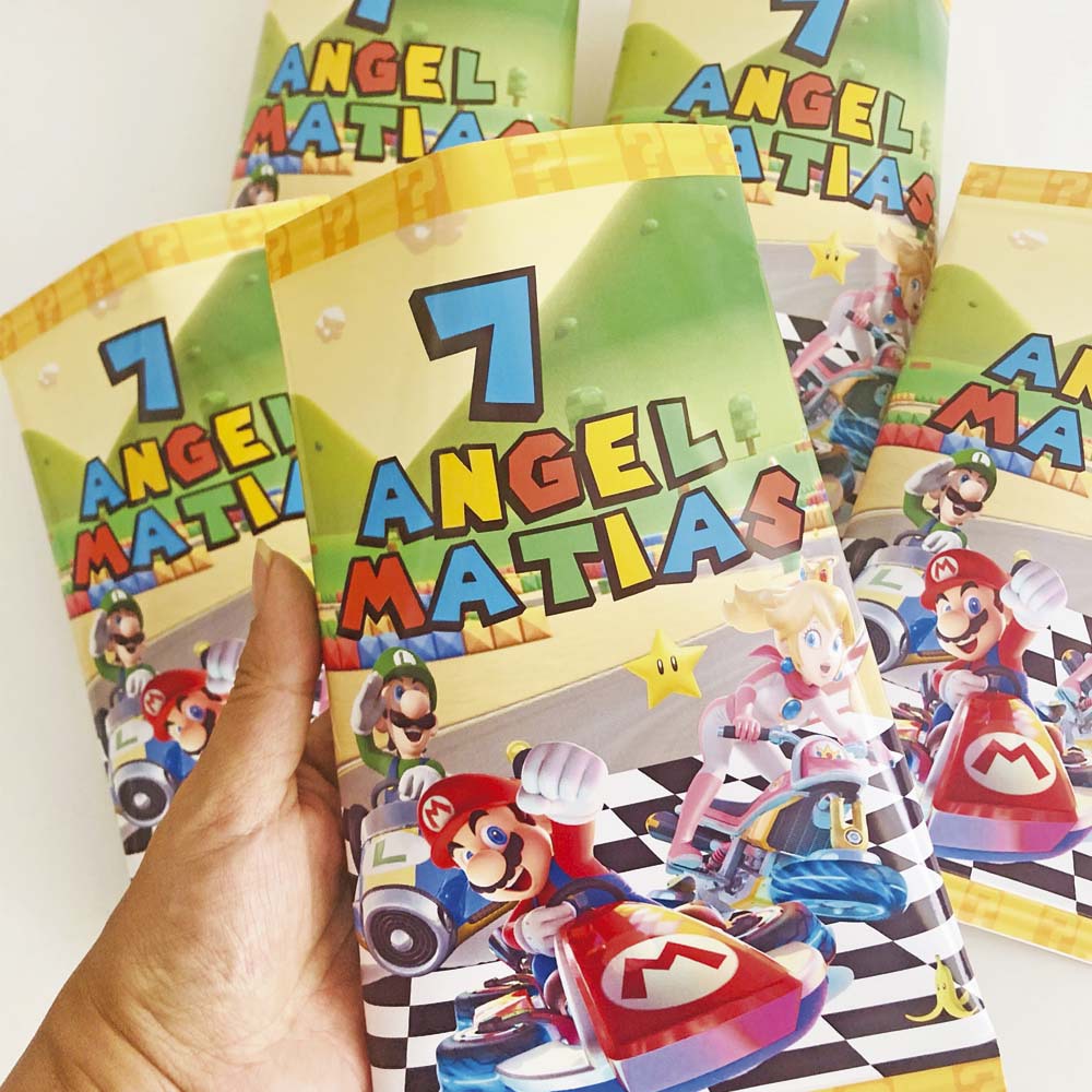 Chip bags para fiestas infantiles