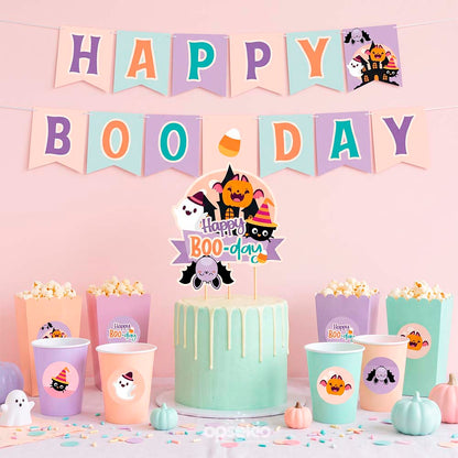 Mini Kit Halloween Happy BOO-day — Cumpleaños Infantil