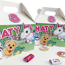 Dulceros fiestas infantiles box lunch