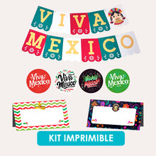 Decoración 15 de Septiembre | Mini Kit Imprimible