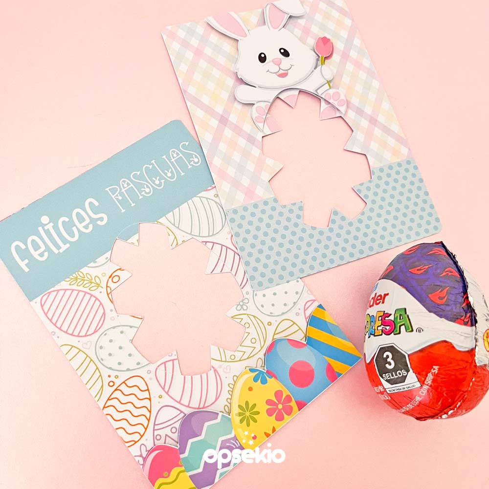 Porta Huevo Kinder para Imprimir – PDF