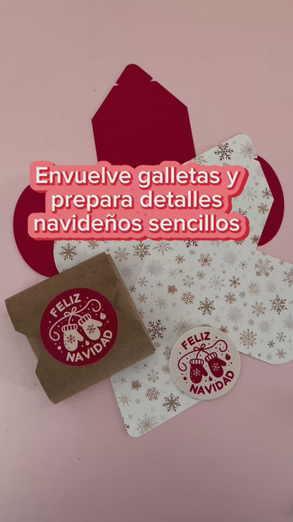 Envoltura navideña para Galletas