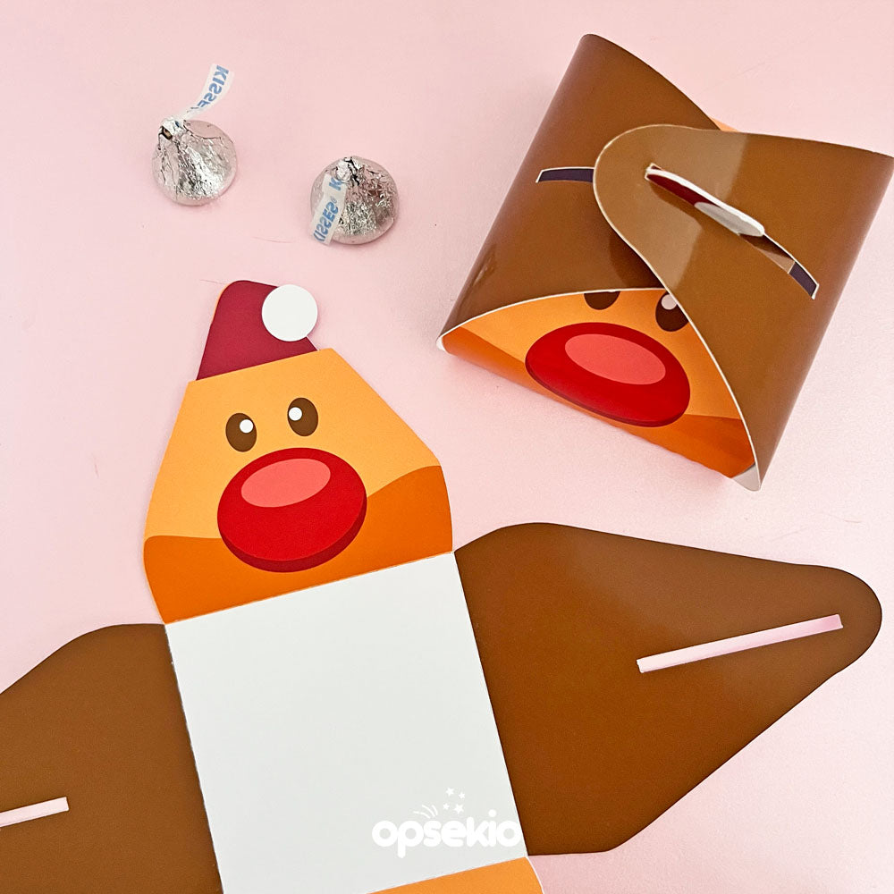 Cajitas navideñas para dulces