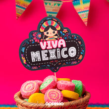 Toppers Viva Mexico para imprimir