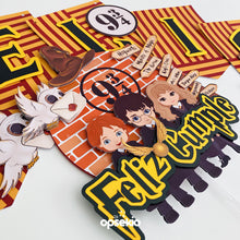 Fiesta tematica de harry potter kit completo (126 pzas)