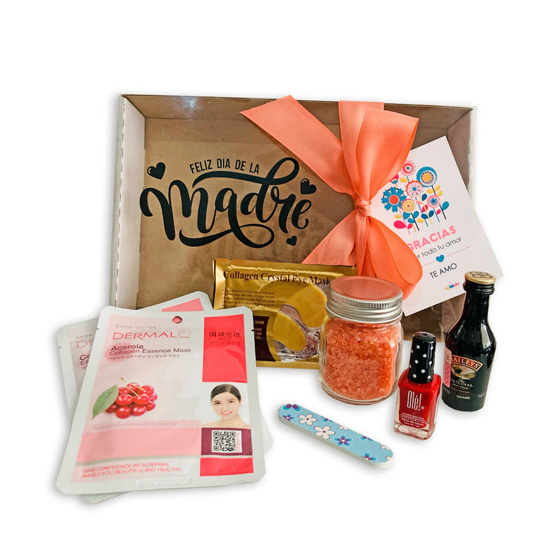 Regalo para mamá kit spa y belleza en casa