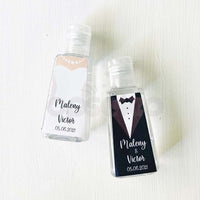 Recuerdos para boda gel antibacterial 50pz