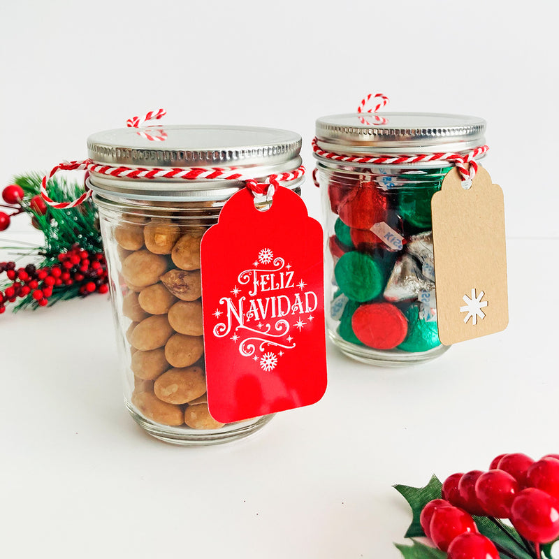Etiquetas para regalos navideños 20 piezas
