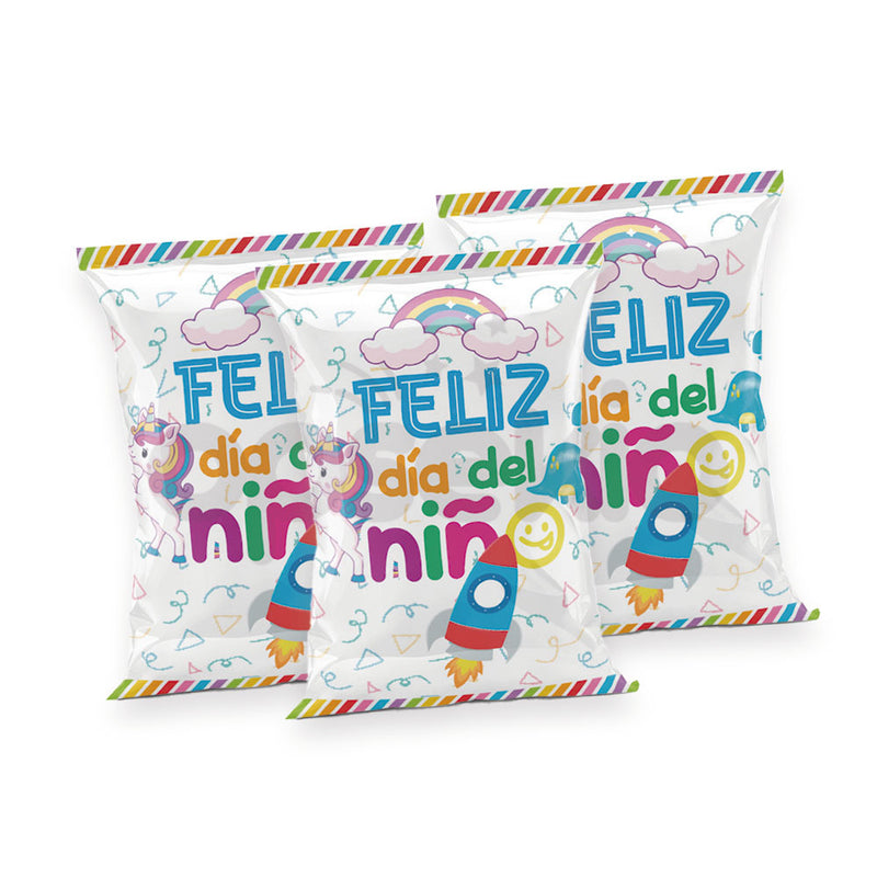 Chips bags dia del niño 12 pzs