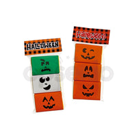 Chocolates de Halloween calabazas y monstruos (10pz)